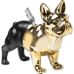 Money Box Bulldog Gold-Black