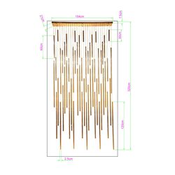 Hängeleuchte Living Vegas Deluxe Brass LED