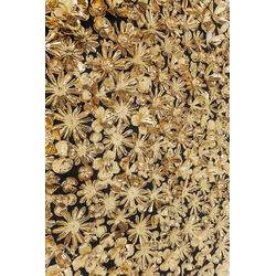 Deko Rahmen Gold Flower 120x120cm