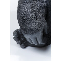 Figurine décorative Monkey Gorilla Side noir76cm