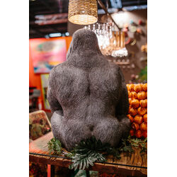 Figura deco Monkey Gorilla Side XL negro 76cm