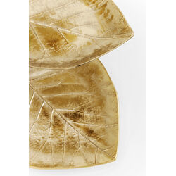 Deko Etagere Leaf Gold