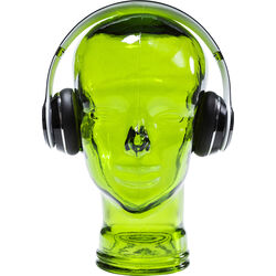 Headphone Mount Transparent Green