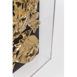 Deko Rahmen Gold Leaf 120x120cm