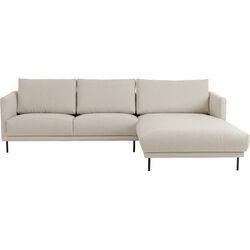 40219 - Freistil Ecksofa 133 Elfenbein Rechts