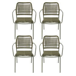 40434 - Stuhl Madagascar Grün 4/Set