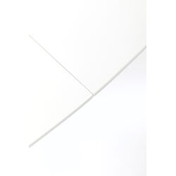 Ausziehtisch Benvenuto Weiß Glossy 200(50)x110cm