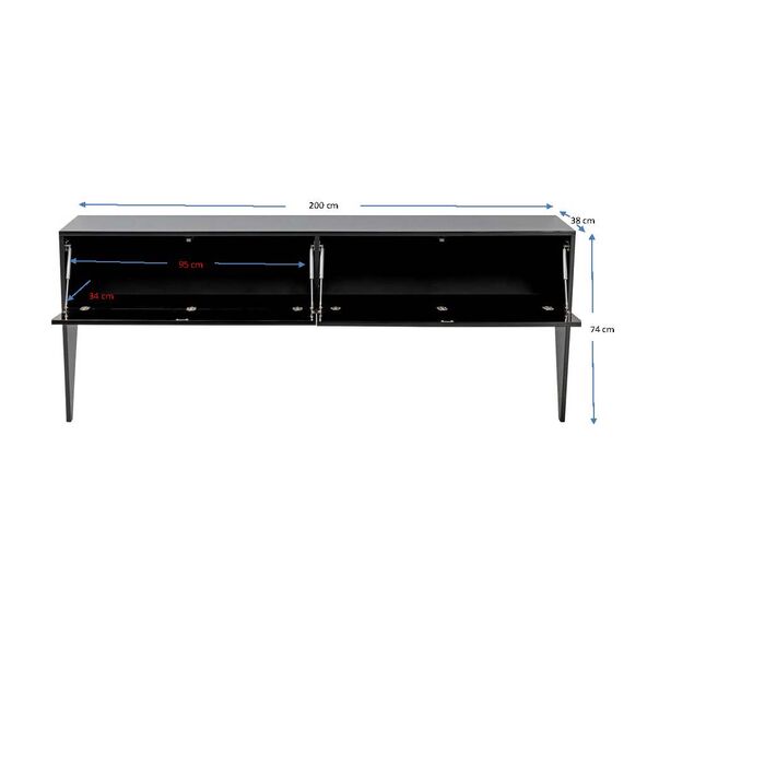 Sessel Nebula Gelb 177cm