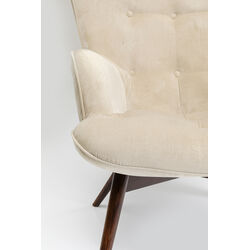 Fauteuil Vicky Novara beige