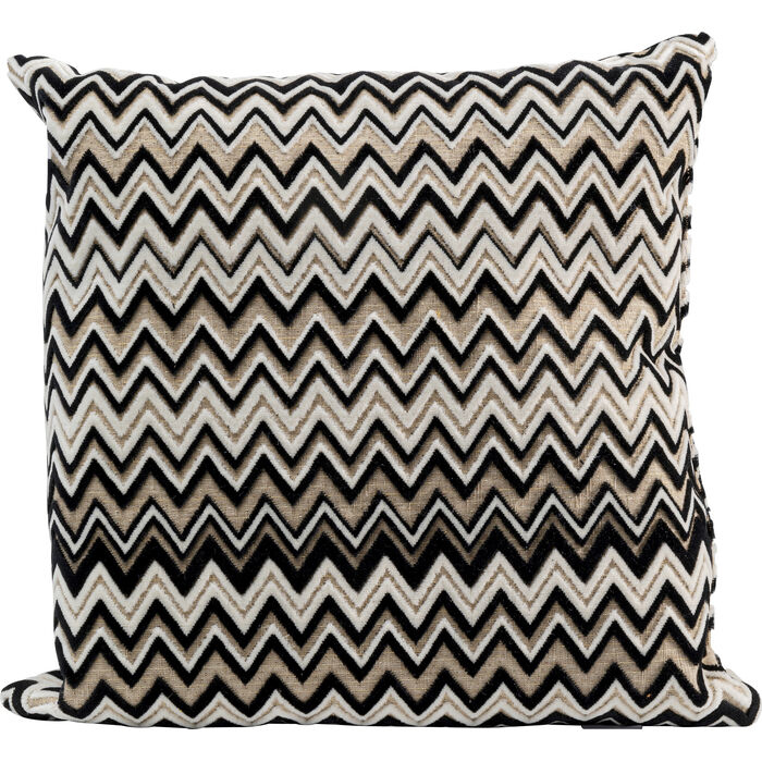 Cuscino Velvet Zig Zag 40x40cm - KARE Design