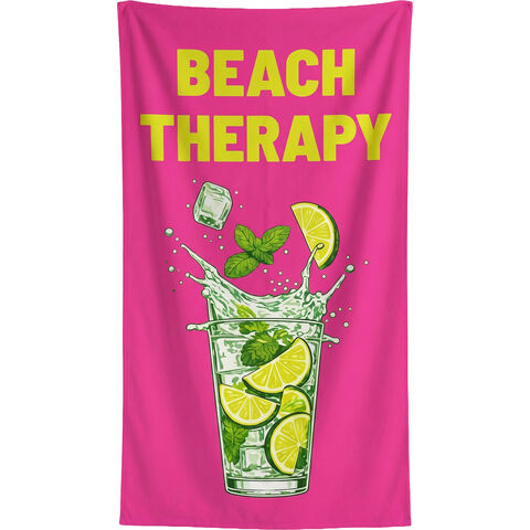 Beach Towel Beach Therapy 90x170cm pink