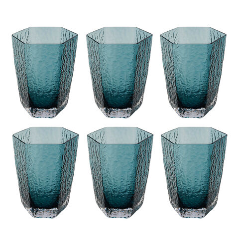 Water Glass Cascata Blue (6/Set)