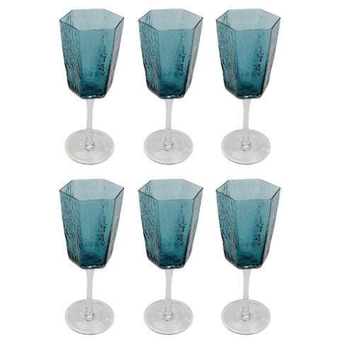 Vaso vino blanco Cascata Azul (6/Set)