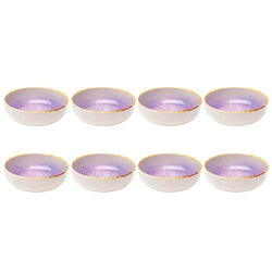 45986 - Schüssel Shirley Violett Ø18cm (8/Set)