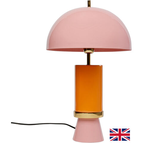 Table Lamp Josy Pink 51cm UK