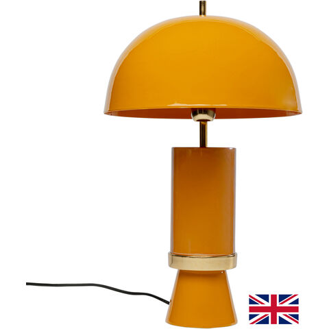 Table Lamp Josy Yellow 51cm UK