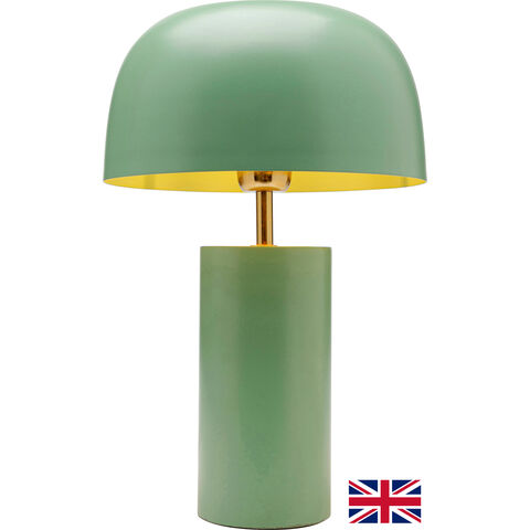 Table Lamp Loungy Sage 38cm UK