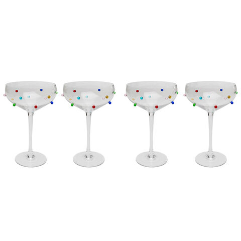 Vaso cóctel Party Dots 19cm