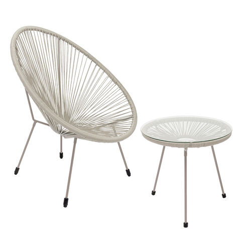 Set Acapulco Mono Greige (2/part)