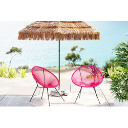 47423 - Sillón Acapulco rosa 2/Set