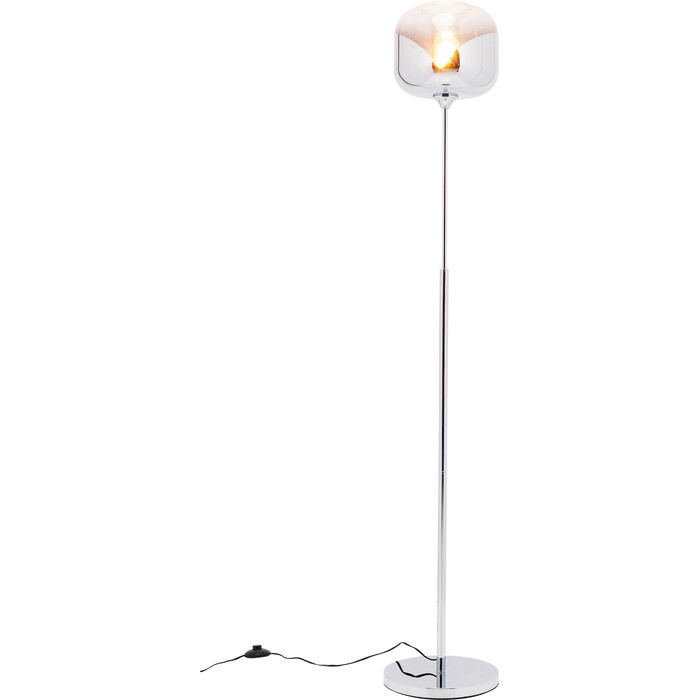 chrome ball floor lamp