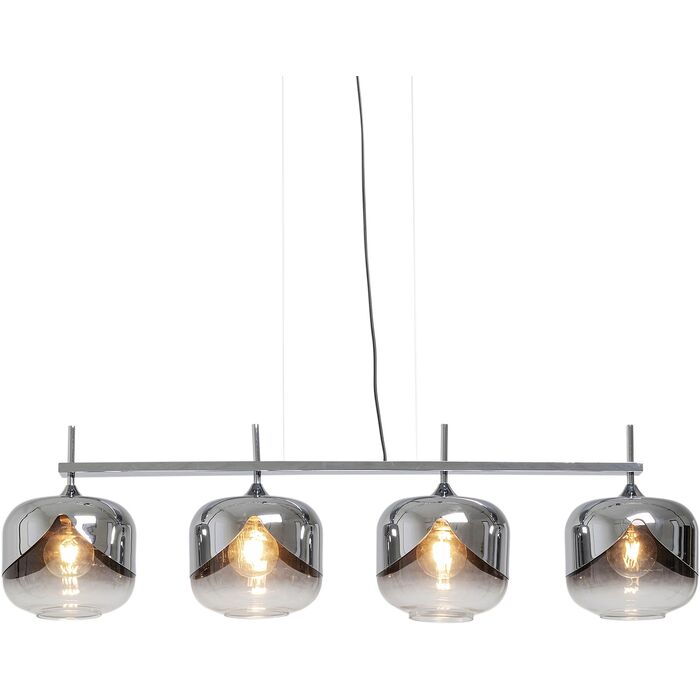 - KARE Latvia Lamp Goblet Hanging Chrome Ø25cm Quattro