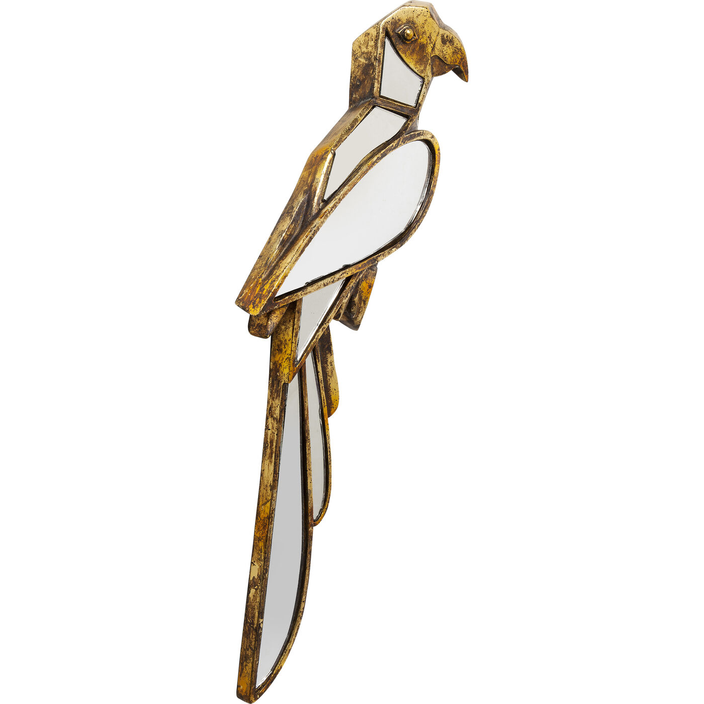Wall Decoration Parrot Mirror 15x43cm KARE KARE B2B