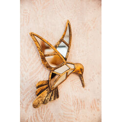 Wall Decoration Hummingbird Mirror 27x32cm