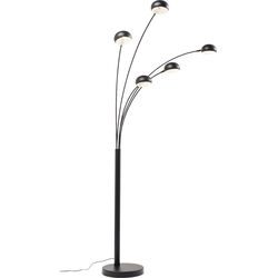 Lampadaire Five Fingers noir mat