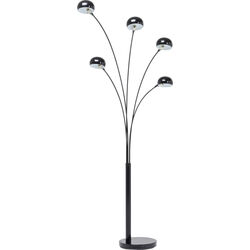 Lampadaire Five Fingers noir mat