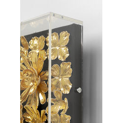 Cuadro Gold Flower 80x80cm