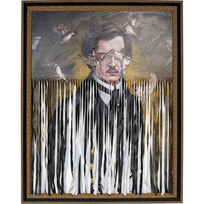 Framed Picture Gentleman Cuts 130x163cm