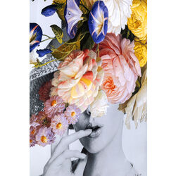 Quadro Frame Flower Lady Pastel 117x154cm