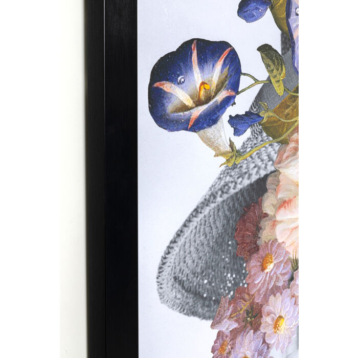 Cuadro Frame Flower Lady Pastell 117x154cm
