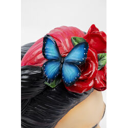 Objeto deco Style Muse Flowers 41cm