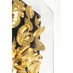 Deco Frame Gold Flower 60x60cm