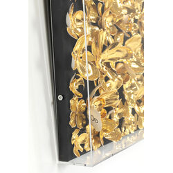 Cornice decorativa Gold Flower 60x60cm