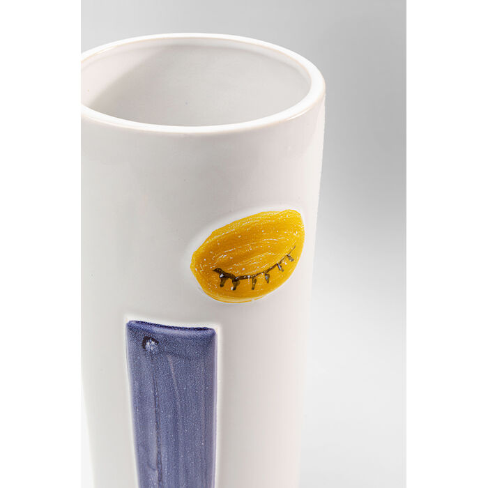 Vase Art Face Colore 33cm Kare Design