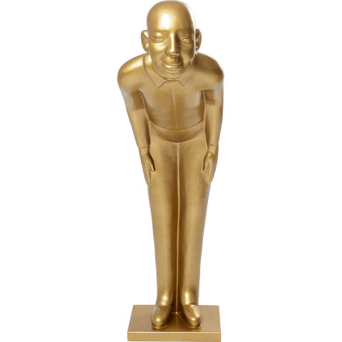 Figura deco Welcome Guests oro XL 164cm