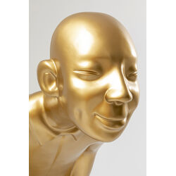 Deco Figurine Welcome Guest Gold XL 164cm