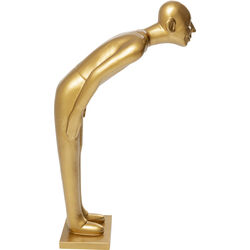 Deco Figurine Welcome Guest Gold XL 164cm