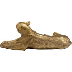 Figura deco Lion dorado 113cm