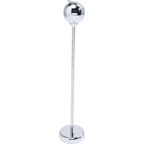 Floor Ashtray Spheric stainless steel shiny