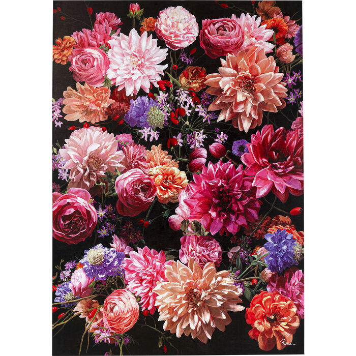 Picture Touched Flower Bouquet 140x200cm