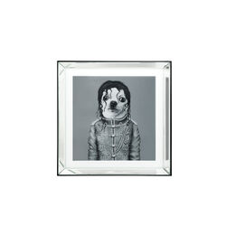 Cuadro Frame Mirror King Dog 60x60cm