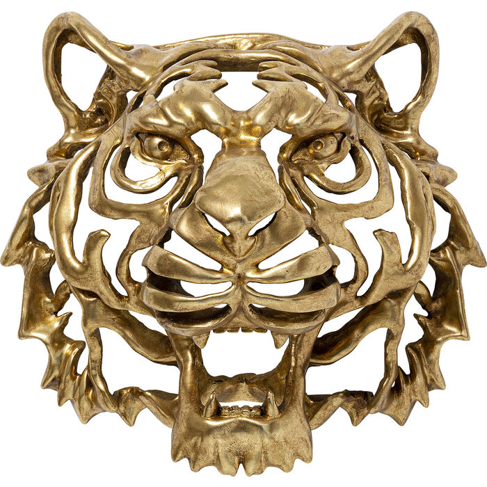 Deco pared Tiger oro