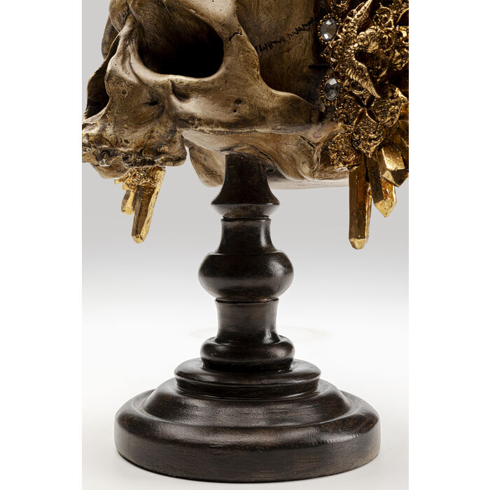 Objeto deco King Skull 42cm