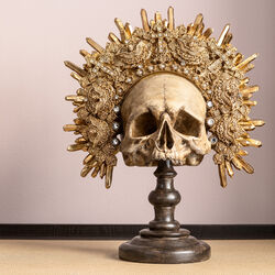 Objeto deco King Skull 42cm