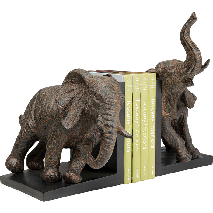 Serre-livres Elephants 25 (2/set)