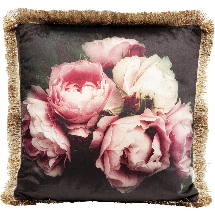 Cojín Blush rosas 45x45